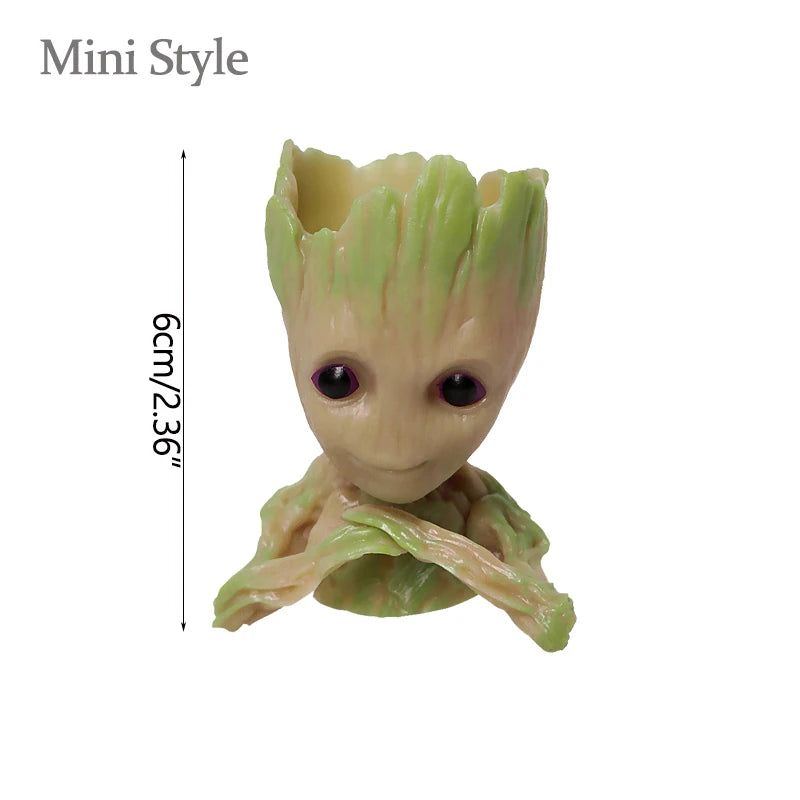 Home Decoration Crafts Miniature Model Office Desktop Display Cartoon Groot Figurines Handicrafts Decor Tree Man Ornament 5CM