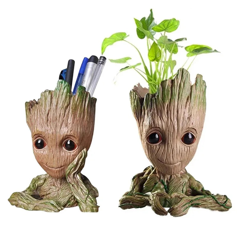 Home Decoration Crafts Miniature Model Office Desktop Display Cartoon Groot Figurines Handicrafts Decor Tree Man Ornament 5CM